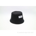 Cappello da pesca in poliestere nero 100% all'ingrosso
